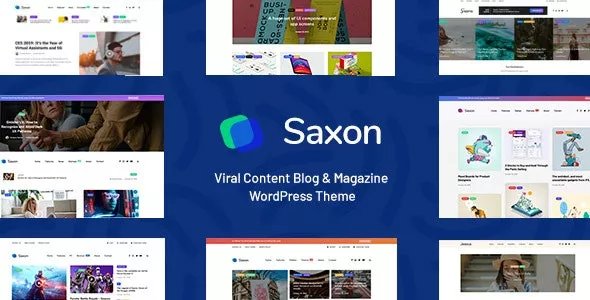 Saxon - Viral Content Blog & Magazine Marketing WordPress Theme v1.9.2