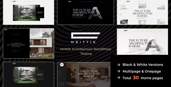 Mrittik - Architecture and Interior Design Theme v1.0.5