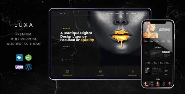 Luxa - Luxury Black MultiPurpose WordPress Theme v1.2.7
