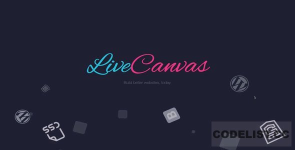 LiveCanvas v1.8.1 - Pure HTML and CSS WordPress builder