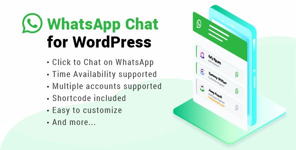 WhatsApp Chat for WordPress v2.6
