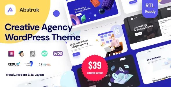 Abstrak - Agency &amp; Portfolio Theme v1.5.2