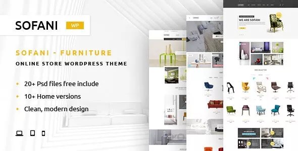 Sofani - Furniture Store WooCommerce WordPress Theme v1.7.1