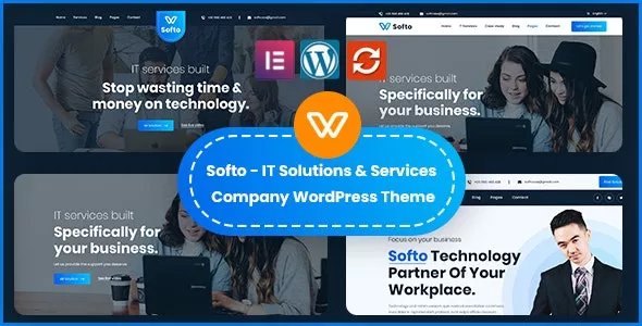 Softo v1.1 - IT Solutions &amp; Services WordPress Theme