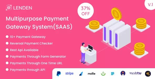 Lenden - Multipurpose Payment Gateway System (SaaS)
