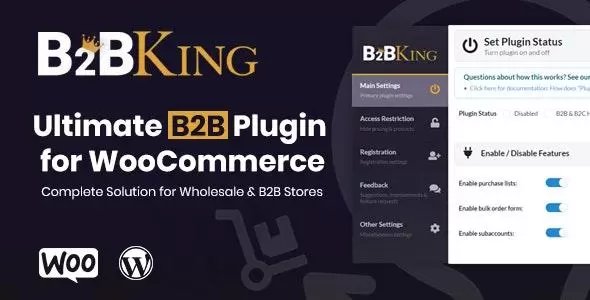 B2BKing - The Ultimate WooCommerce B2B & Wholesale Plugin v5.3.80