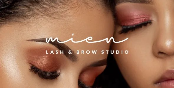 Mien - Eyelash & Eyebrow Salon WordPress Theme v1.0.1