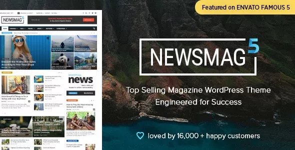 Newsmag - Newspaper &amp; Magazine WordPress Theme v5.4.3.3