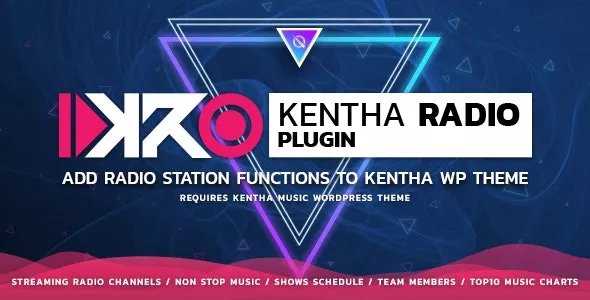 KenthaRadio - Addon for Kentha Music WordPress Theme To Add Radio Station and Schedule Functionality v2.2.0