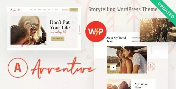Avventure - Personal Travel & Lifestyle Blog WordPress Theme