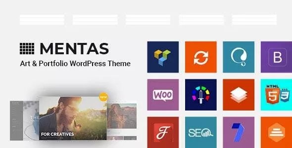 Mental - Art &amp; Portfolio WordPress Theme
