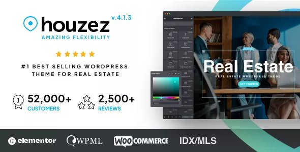 Houzez - Real Estate WordPress Theme v4.1.3
