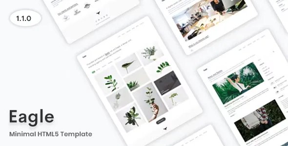 Eagle - Minimal HTML5 Template v1.1.0