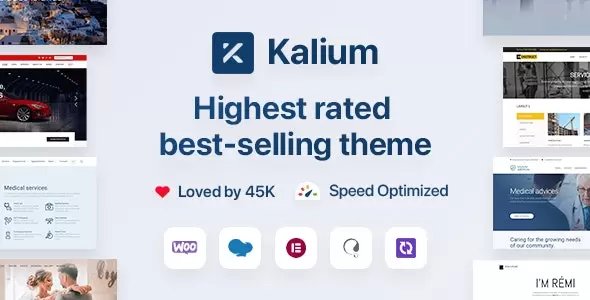 Kalium - Creative WordPress Theme for Professionals v3.27
