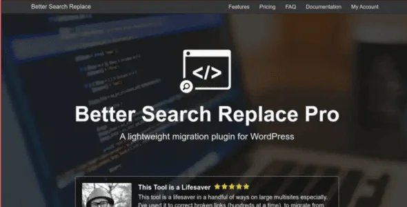 Better Search Replace Pro v1.4.10