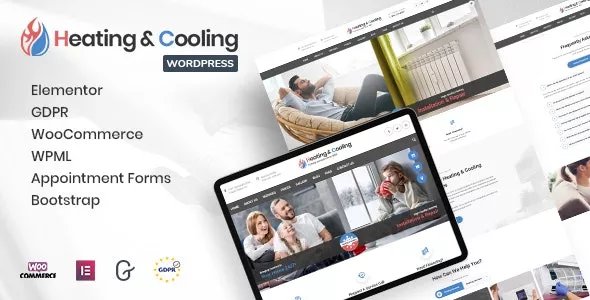 HeaCool - Heating & Air Conditioning WordPress Theme v2.6