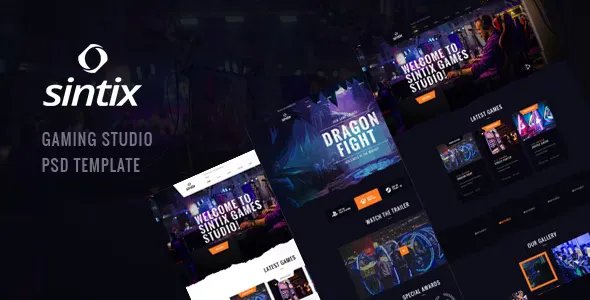 Sintix - Gaming Studio HTML Template v1.0