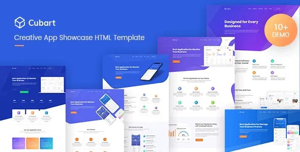 Cubart - Saas &amp;Startup HTML Template v1.0