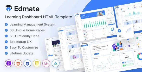 Edmate - Learning Dashboard HTML Template v1.0