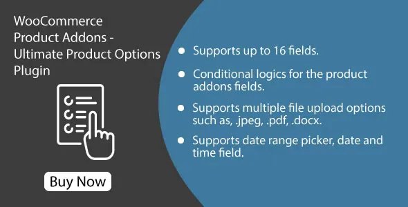 WooCommerce Product Addons v1.0.9 - Ultimate Product Options Plugin