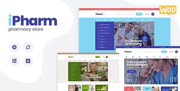 IPharm v1.1.0 - Online Pharmacy &amp; Medical WordPress Theme