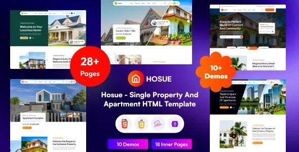 Hosue - Single Property &amp; Apartment HTML Template v1.0