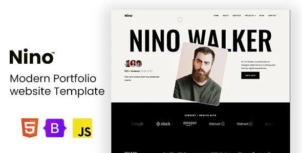 Nino - Modern Portfolio Template v1.0