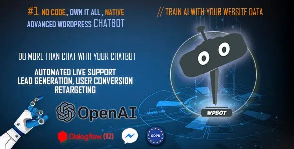 AI ChatBot for Automated Live Chat Support v13.7.0