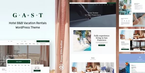 Gast - Hotel Booking WordPress Theme v12.1
