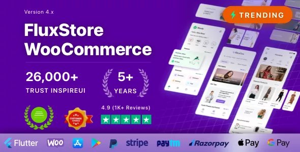 Fluxstore WooCommerce - Flutter E-commerce Full App v5.3
