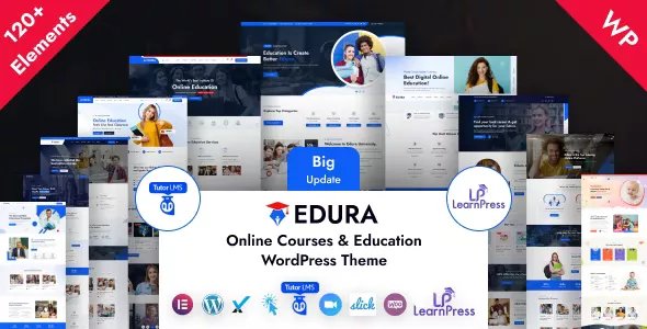 Edura v2.0.0 - Online Courses &amp; Education WordPress Theme