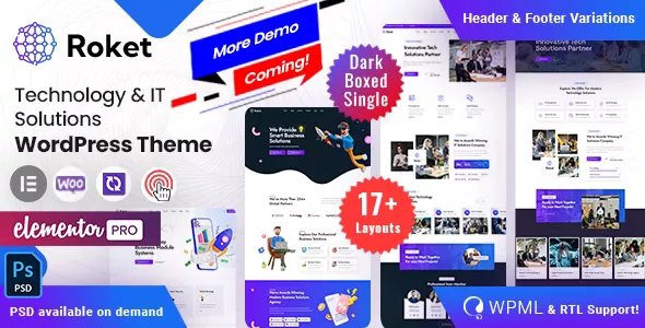 Roket v1.4 - Technology &amp; IT Solutions