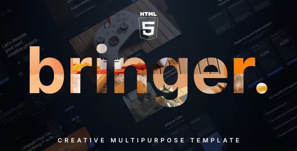 Bringer - Creative Agency &amp; Portfolio HTML Template