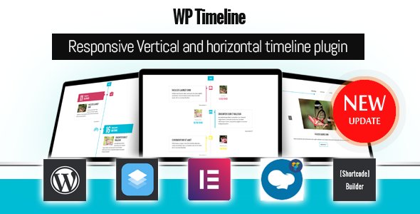 WP Timeline v3.5.1 - Responsive Vertical and Horizontal timeline plugin