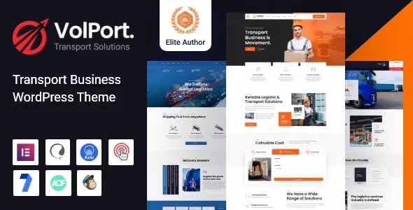 Volport - Logistics &amp; Transport WordPress Theme v1.1.0