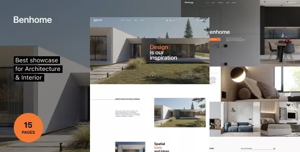 Benhome - Architecture &amp; Interior HTML Template