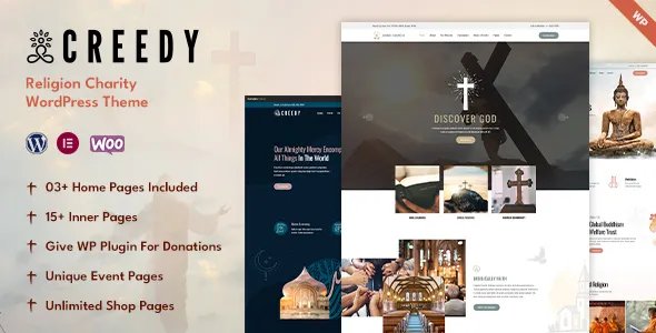 Creedy v1.0.3 - Religion, Church Theme