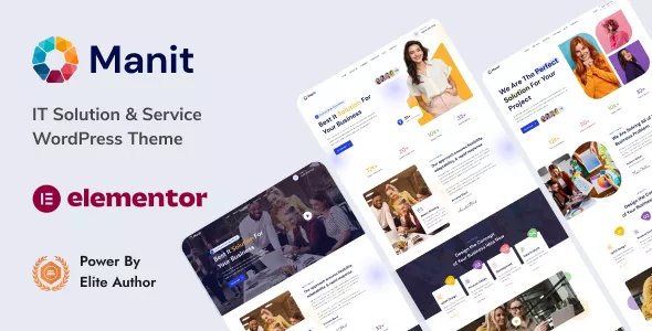 Manit - IT Solutions &amp; Technology HTML Template