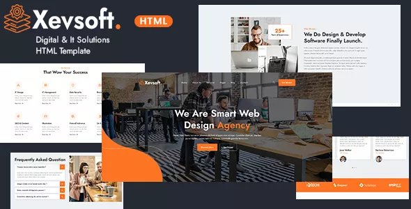 Xevsoft - Digital &amp; It Solutions HTML Template