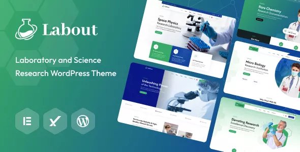 Labout - Laboratory &amp; Research HTML Template