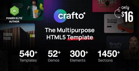 Crafto - The Multipurpose HTML5 Template v3.0
