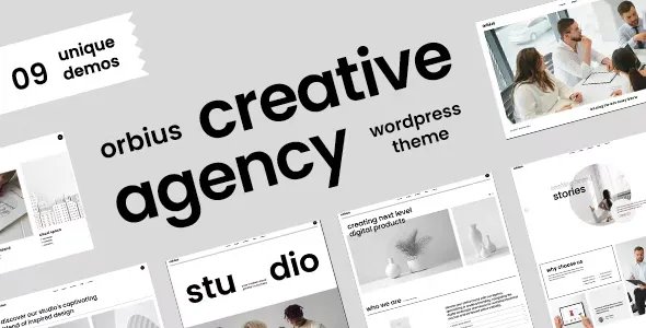Orbius - Creative Agency and Portfolio Theme v1.0.16
