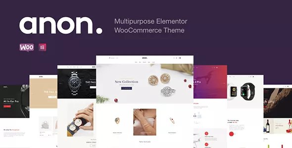 Anon - Multipurpose Elementor WooCommerce Themes v2.2.10
