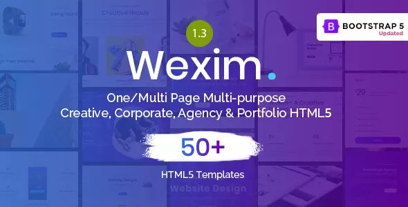 Wexim - One Page Parallax v1.3