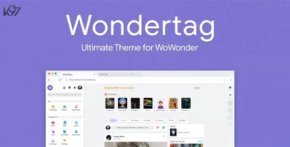 Wondertag - The Ultimate WoWonder Theme v2.9.1