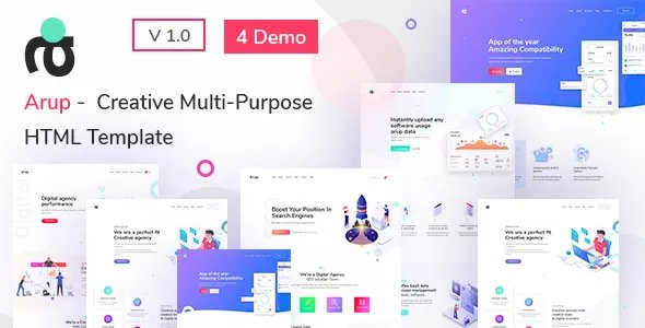 Arup - Creative Multipurpose HTML Template