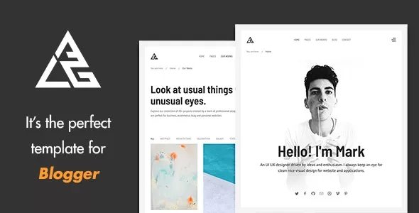 Alex - Portfolio Personal Blogger Joomla 4 Template