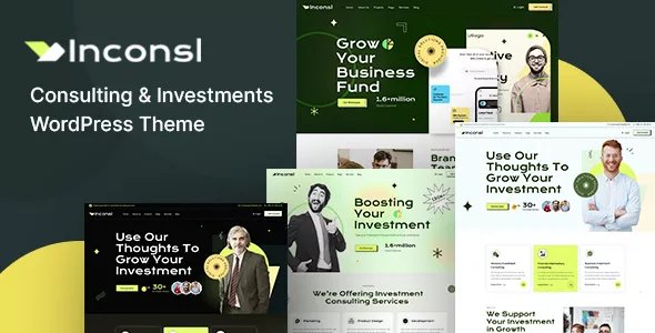 Iconsl - Investment Consulting HTML Template