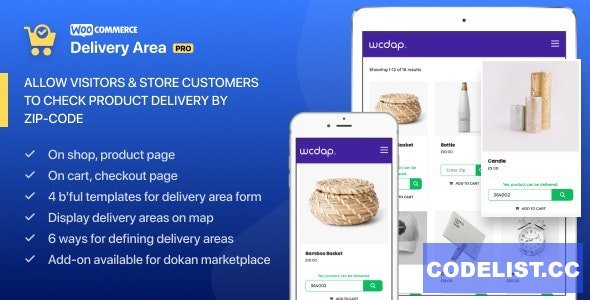 WooCommerce Delivery Area Pro v2.1.8