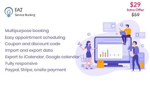 Fat Services Booking v3.3 - Automated Booking and Online Scheduling